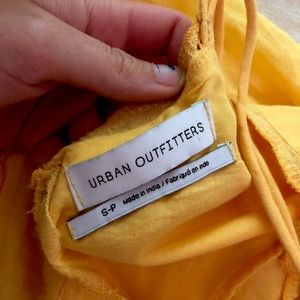 Urban Outfitters Yellow Dress